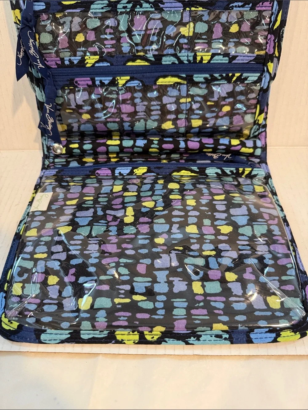 Mint - Vera Bradley Jewelry Cosmetic Carrier